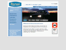 Tablet Screenshot of moreau-karosserie.at
